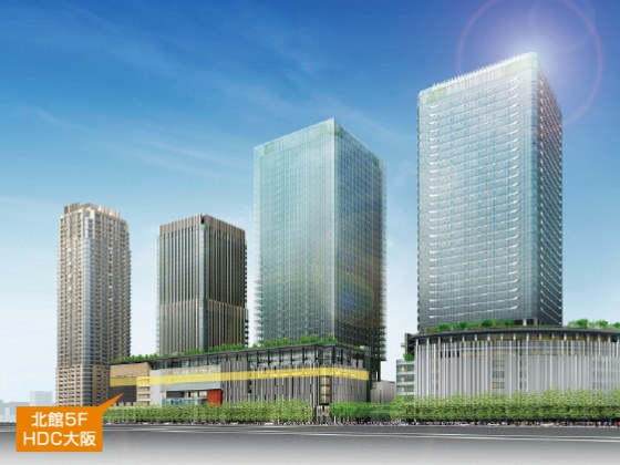 HDC大阪の外観