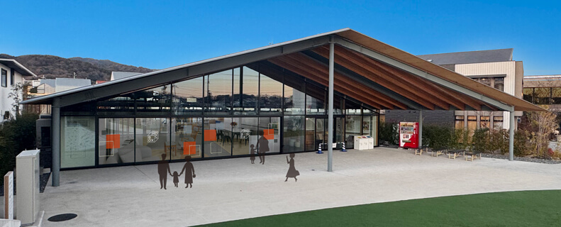 ウェルビーみのお HDC BOXの外観