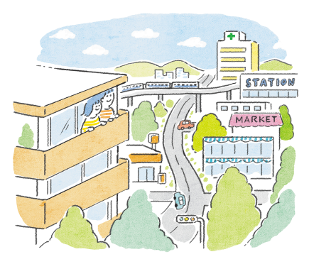 気に入った物件を選ぶことができる