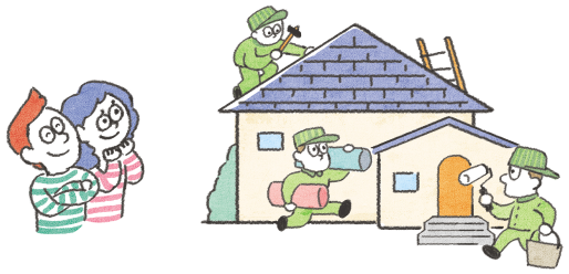 工事のイラスト