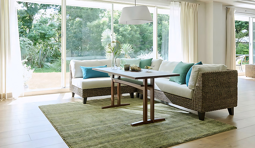 ラン・コンパクトソファ（片アーム）